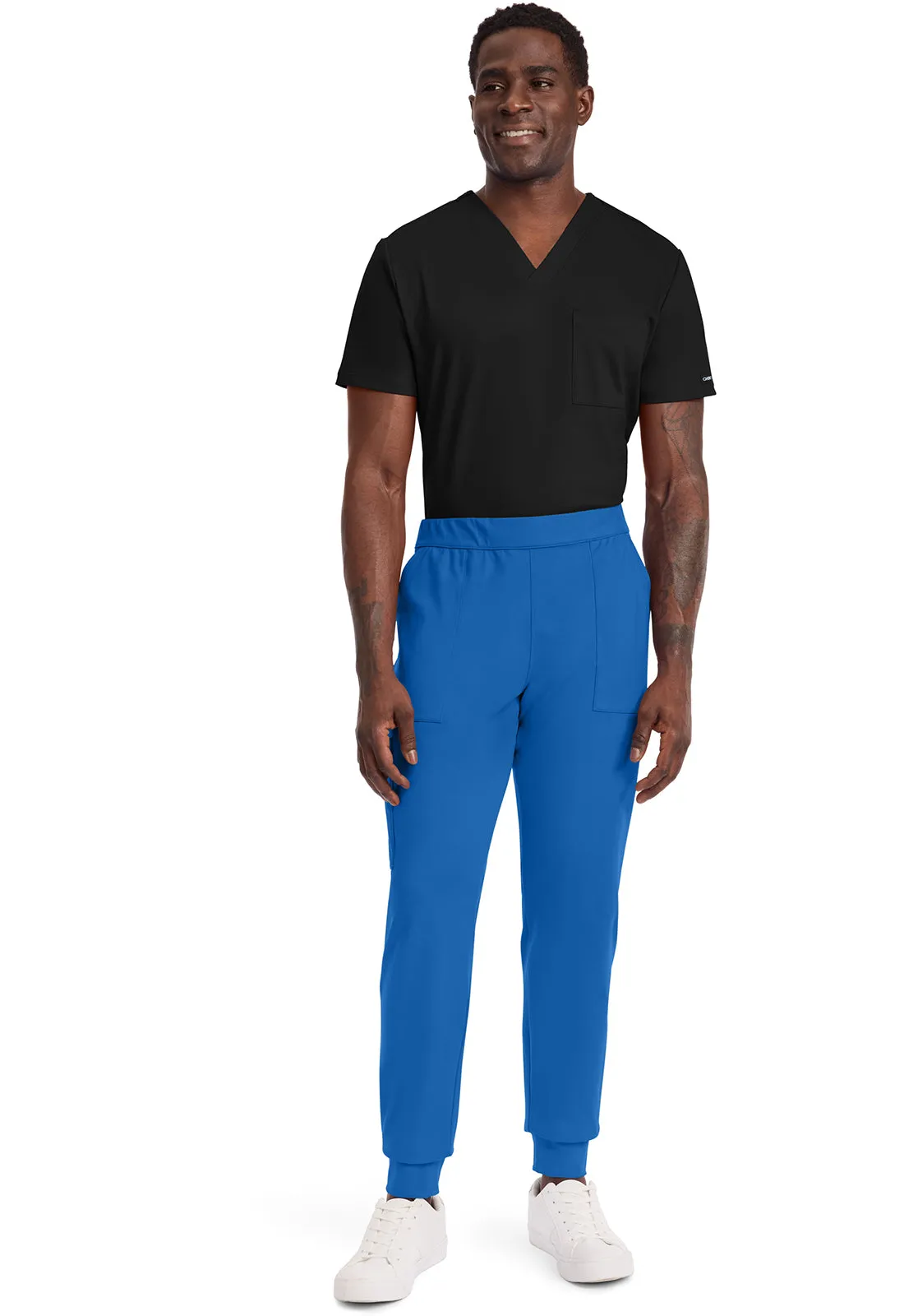 Achieve CK034 Men's Pull-on Jogger Pants Royal