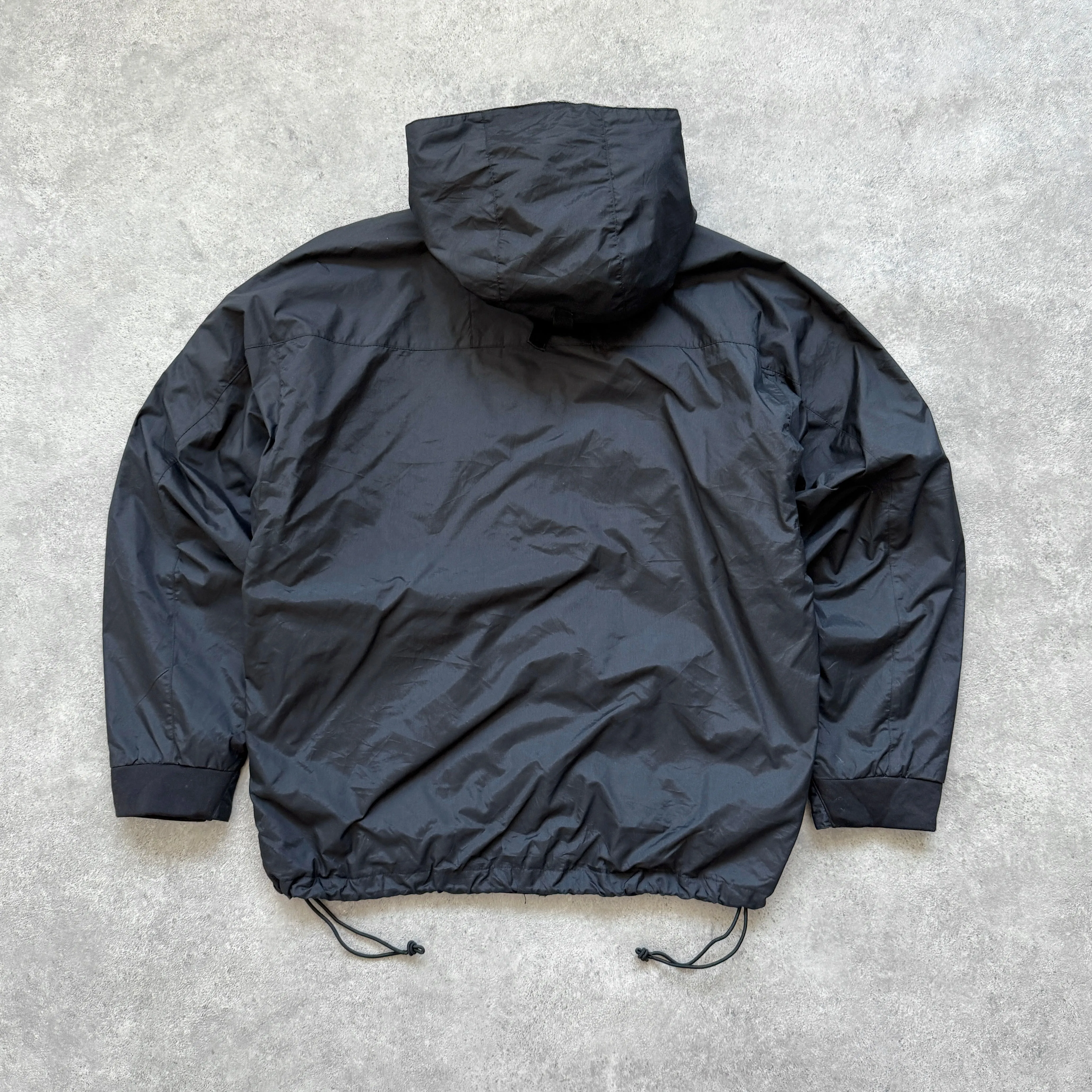 Adidas 1990s technical lightweight cargo shell jacket (M)