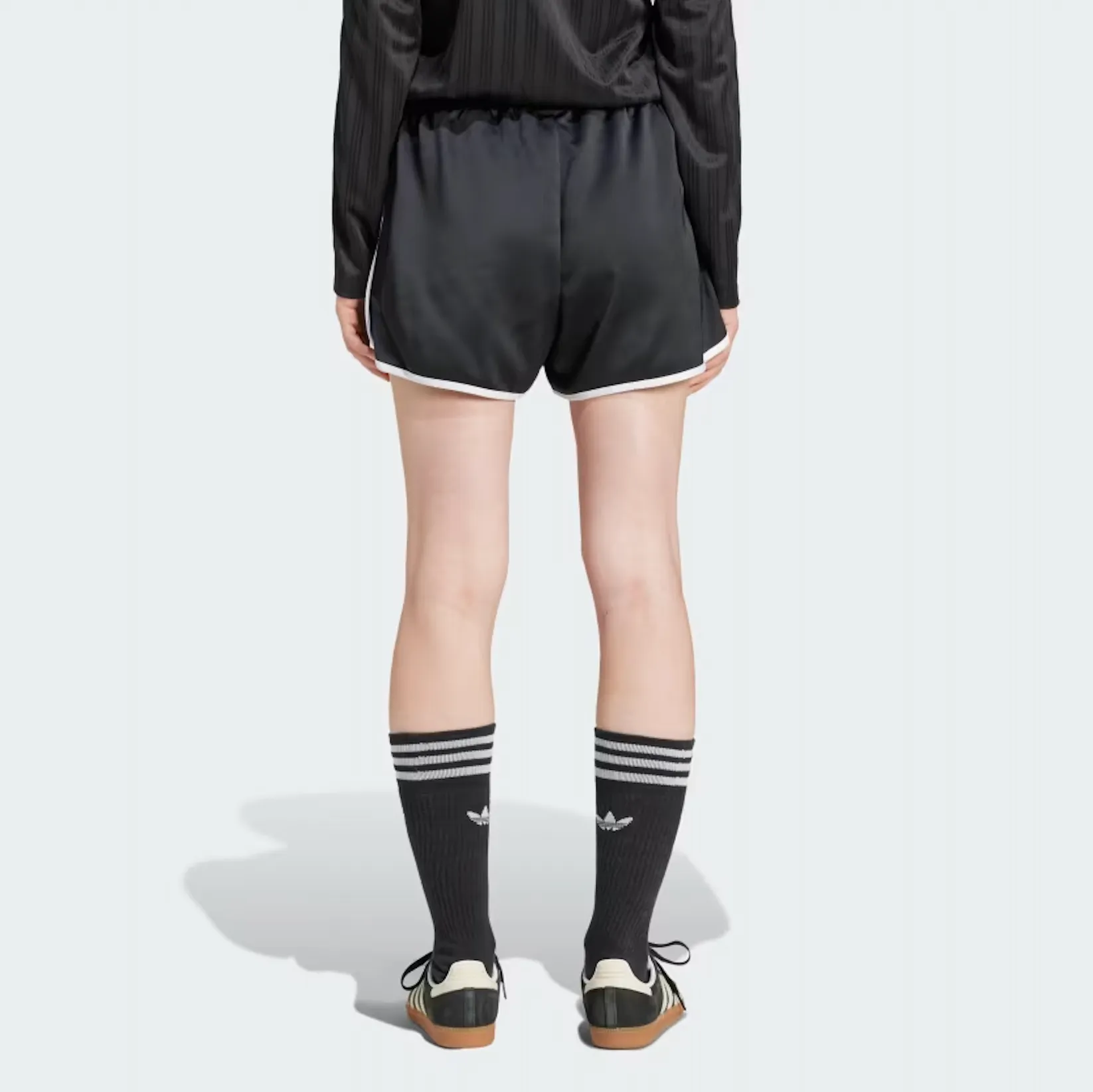 adidas Adicolor 3-Stripes Sprinter Shorts - Black