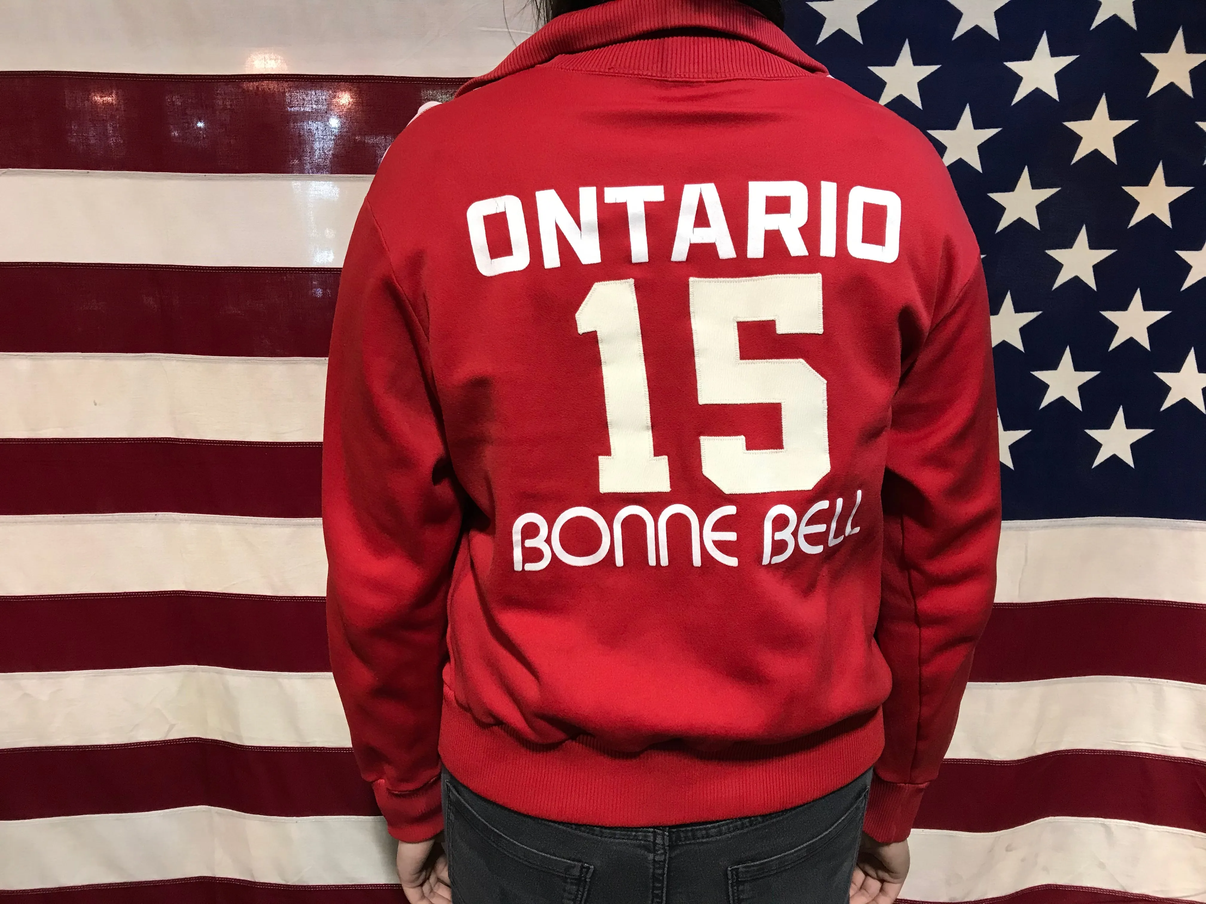 Adidas Nylon Zip Up 1970’s Vintage Track Sporting Jacket Ontario Ringette Association
