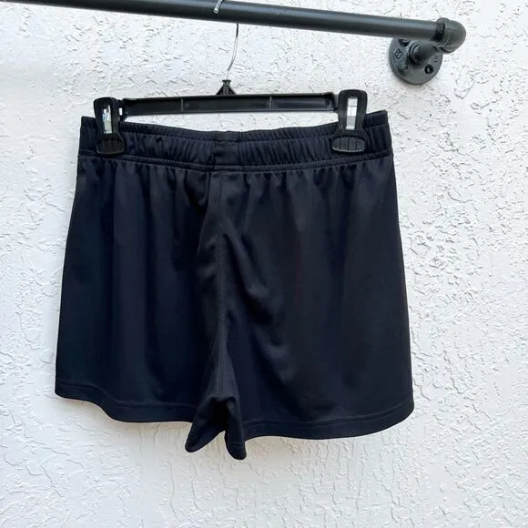 Adidas set of 2 athletic gym running women's shorts black small.