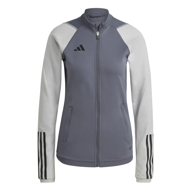 Adidas Tiro 23 Competition Track Jacket Grey Women's