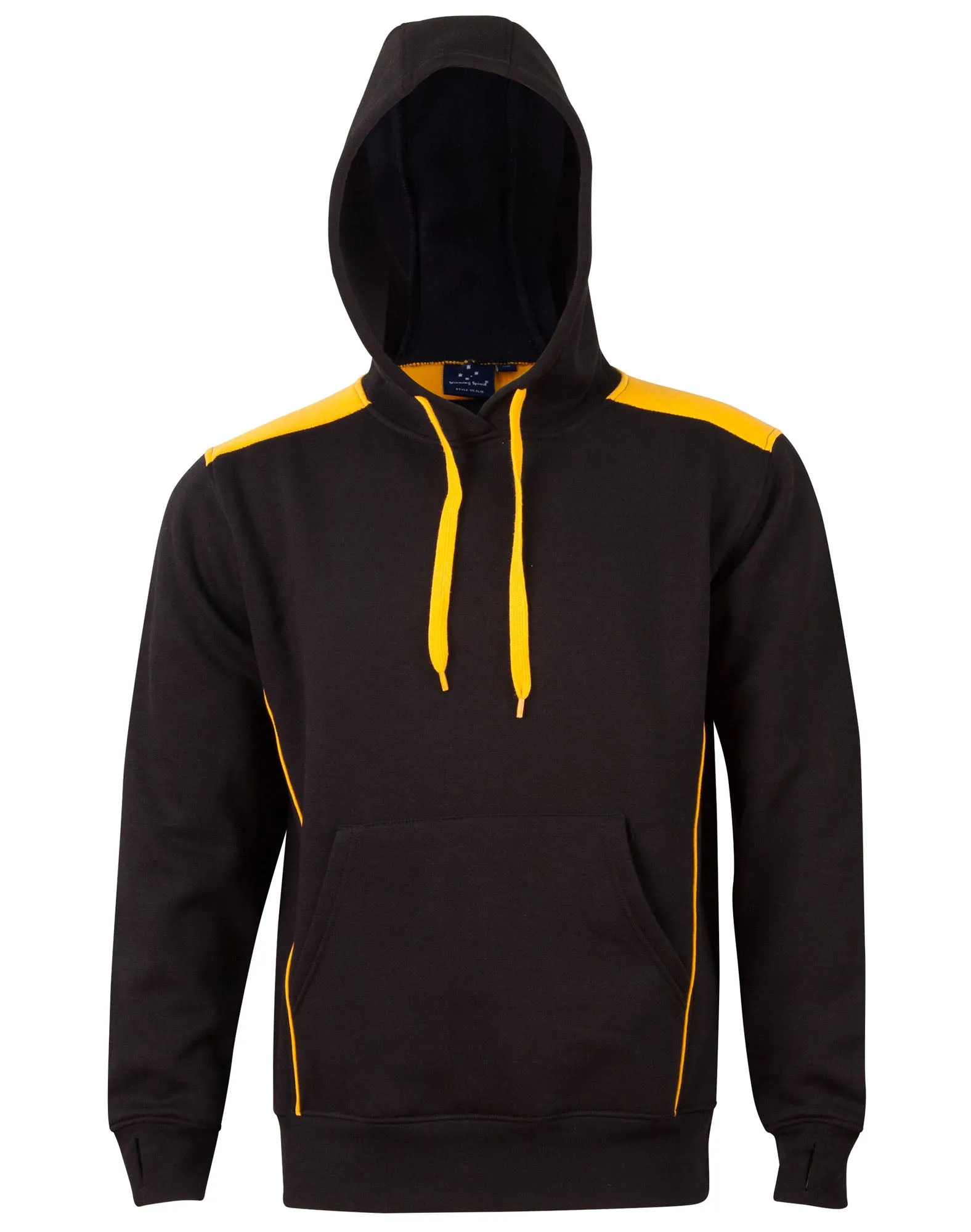 Adults Kangaroo Pocket Contrast Hoodie
