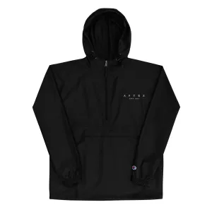 Aftrz Embroidered Champion Half-Zip Pullover Jacket