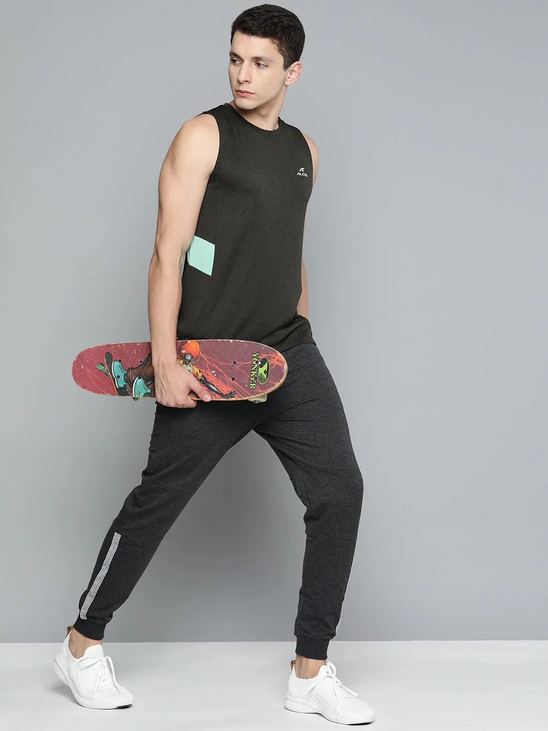 Alcis Men Dry Tech Slim Fit T-shirt