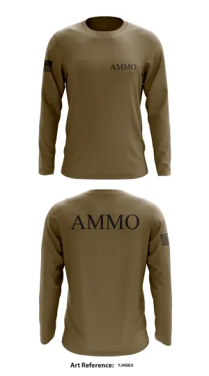 Ammo Store 2 Core Men's LS Performance Tee - YJNsex