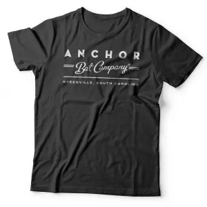 Anchor Bat Co. "Classic Script" Heather Charcoal Grey T-Shirt