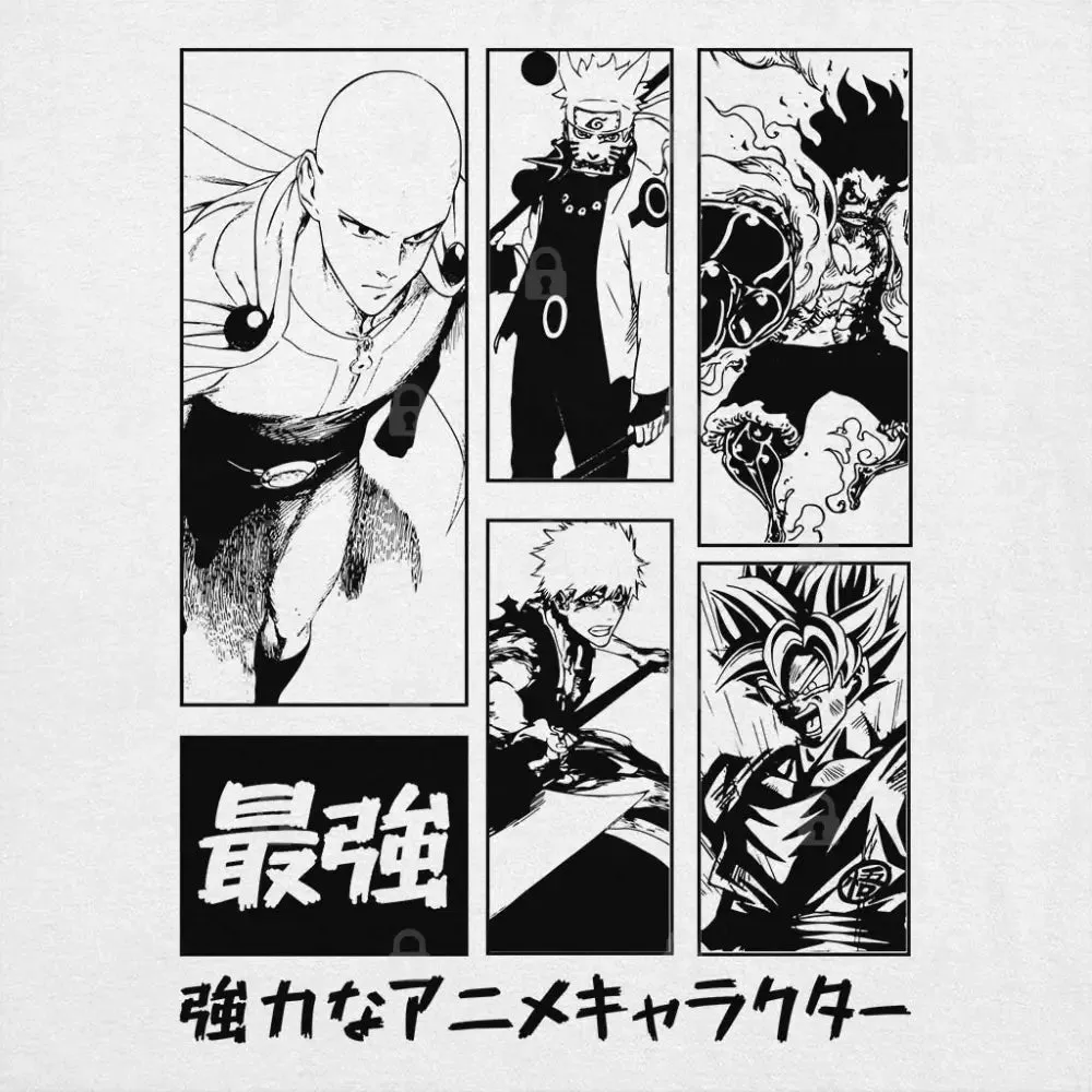 Anime Heroes Hoodie