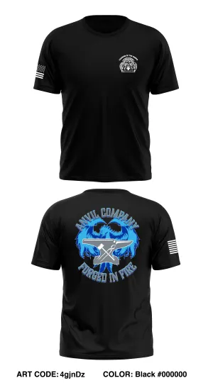 Anvil Company, 304th MI BN Store 1 Core Men's SS Performance Tee - 4gjnDz