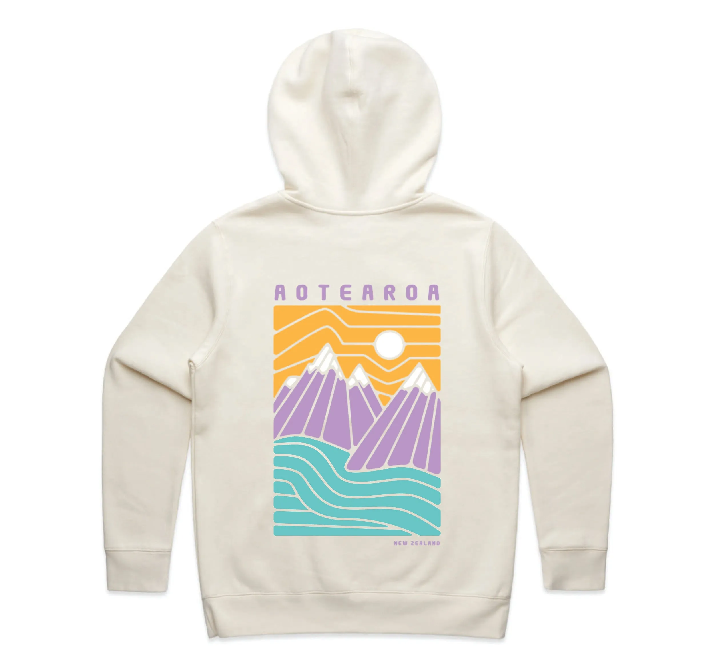 Aotearoa Sunset Womens Hoodie