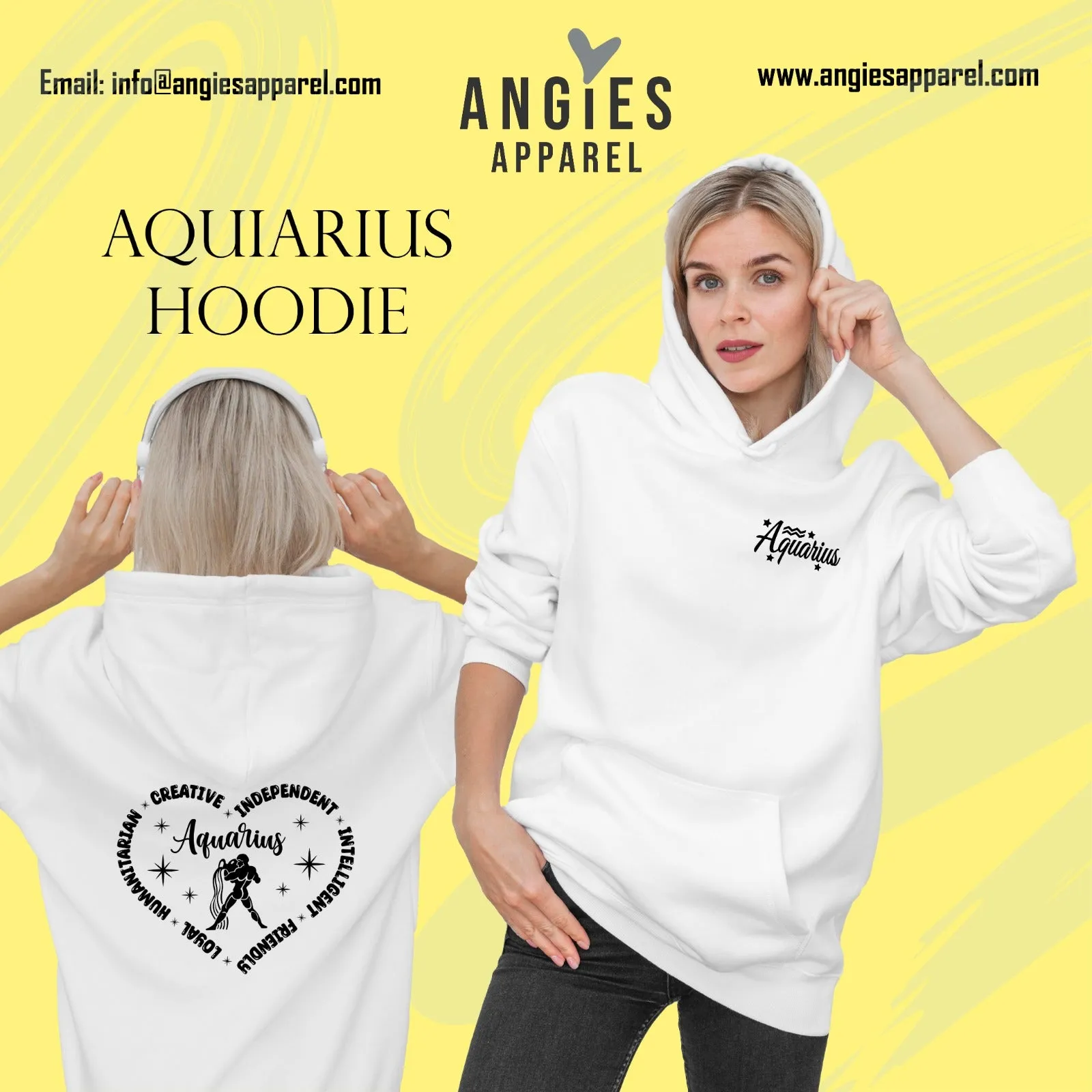 Aquiarius Hoodie - Plus Size