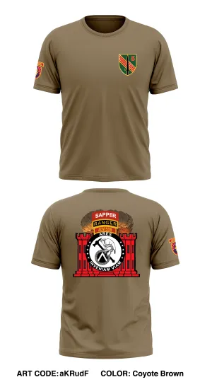 ARES Co, 5 BN, 4th SFAB Store 1 Core Men's SS Performance Tee - aKRudF