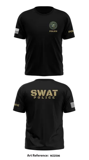 Atlantic County SWAT Store 1 Core Men's SS Performance Tee - wZze96