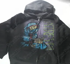 Atreyu - Skeleton Nun Zip-Up Hoodie