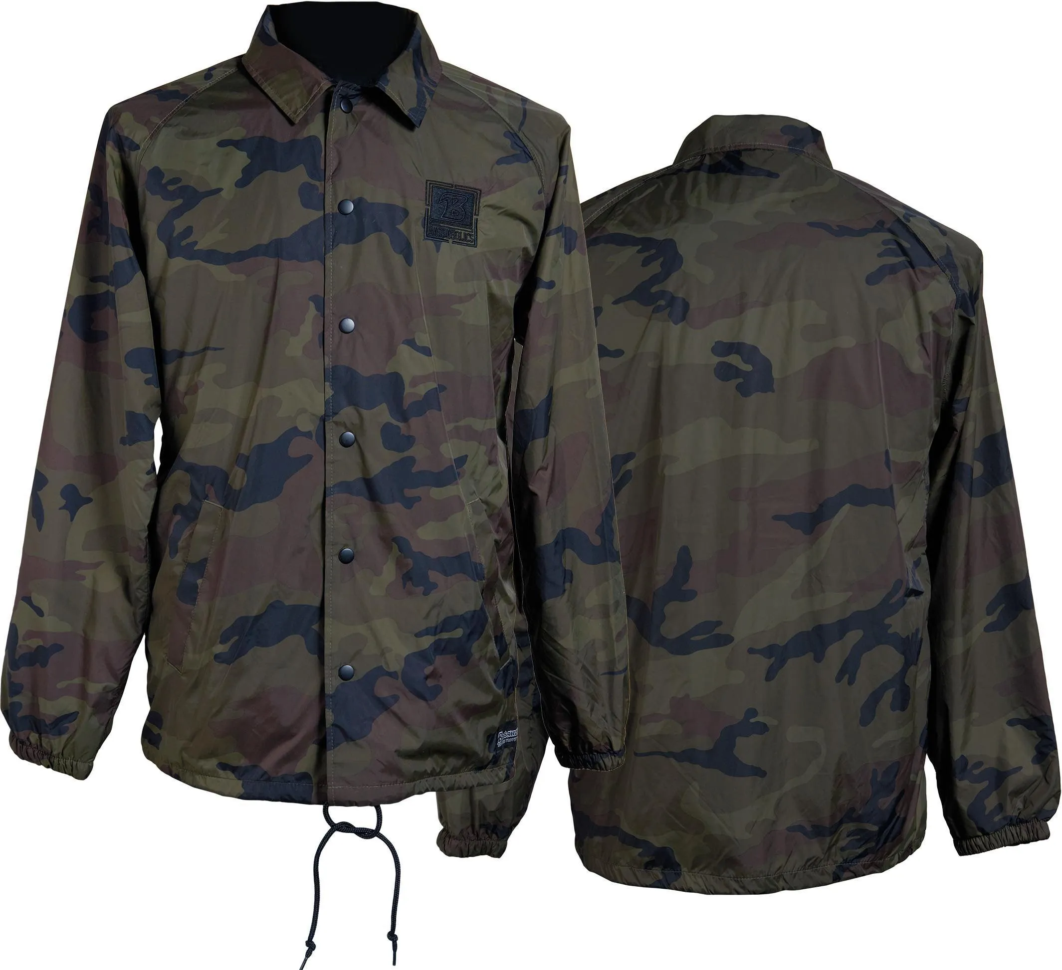 B Boxed Camo Windbreaker Jacket