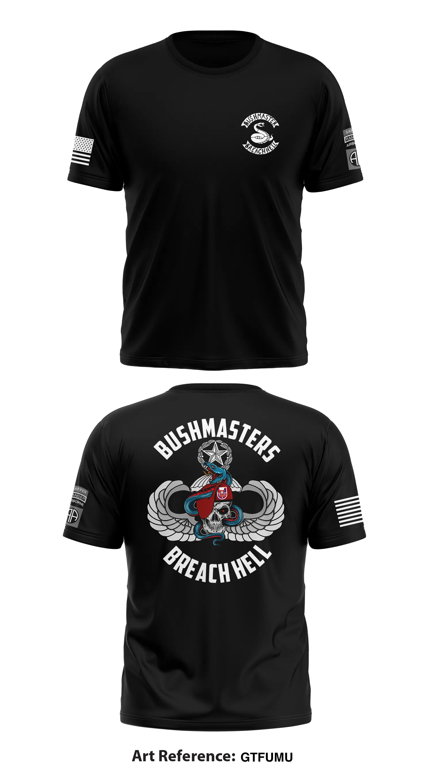 B Co, 37th BEB Store 1 Core Men's SS Performance Tee - gtfuMU