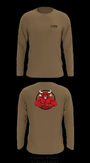B Troop 3-73 CAV Store 1 Core Men's LS Performance Tee - 81884815692