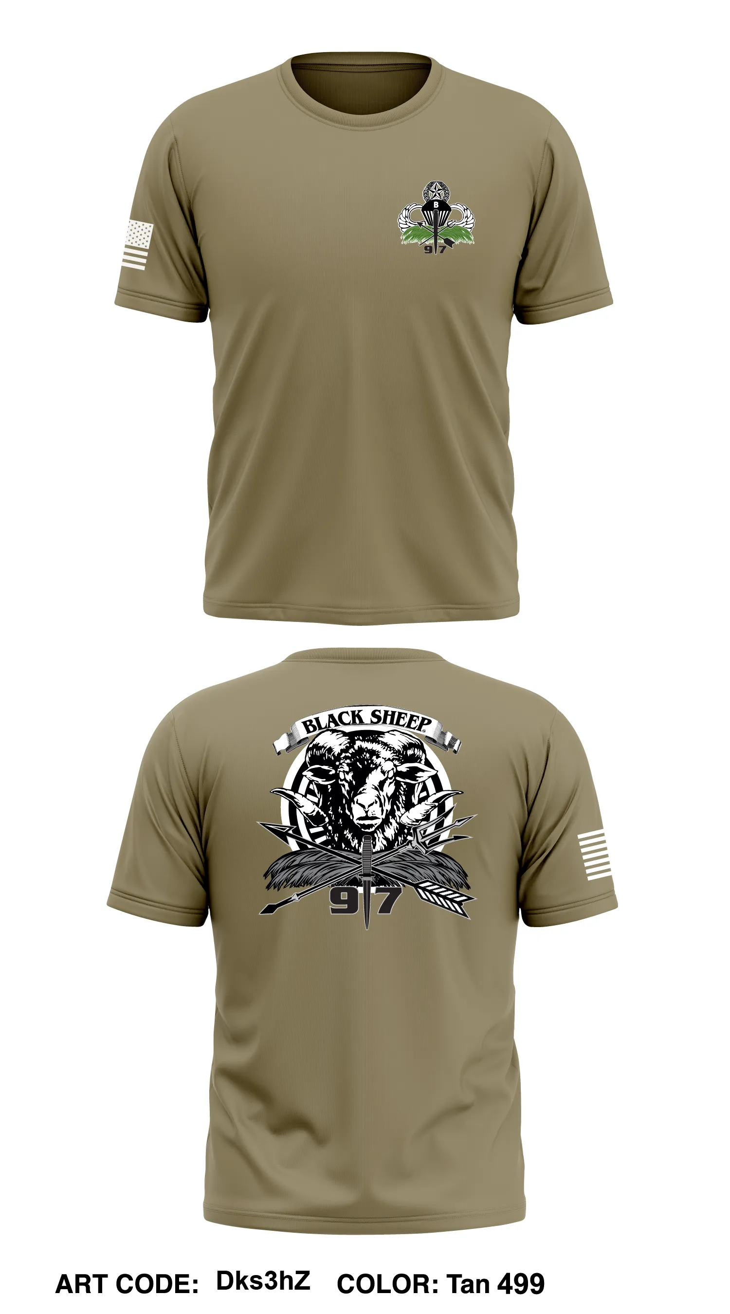 B/97th Civil Affairs Battalion Store 1 Core Men's SS Performance Tee - Dks3hZ