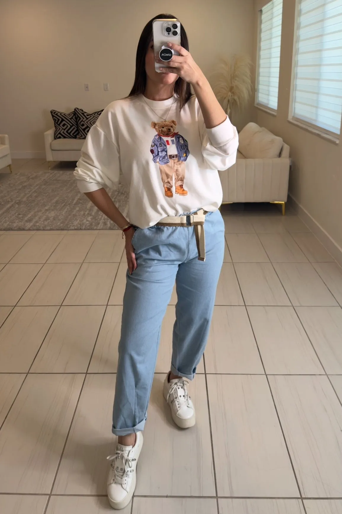 Baby Blue Jogger Pants