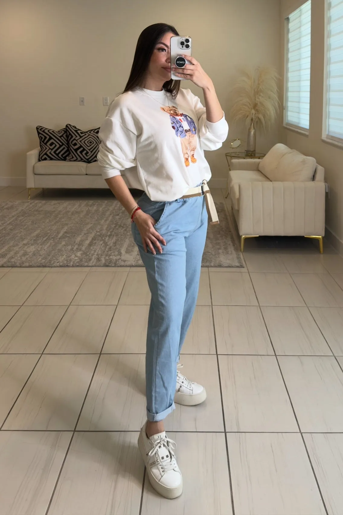 Baby Blue Jogger Pants