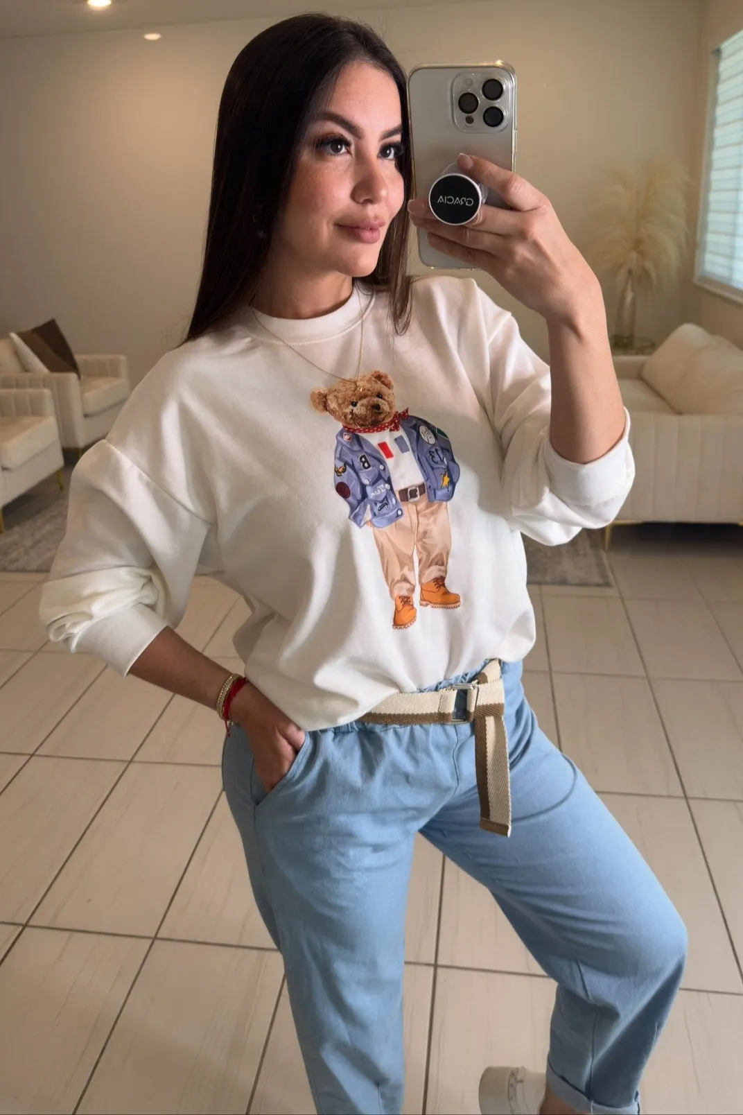 Baby Blue Jogger Pants