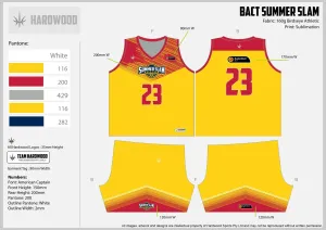 BACT Summer Slam Yellow Uniform Set