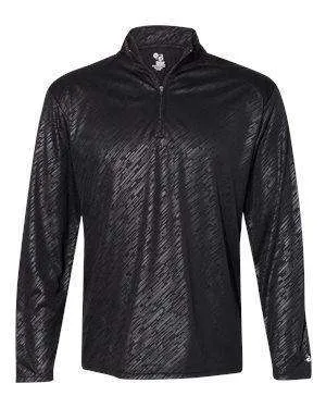 Badger Sport Men's Self-Fabric Collar Pullover Jacket - 4134