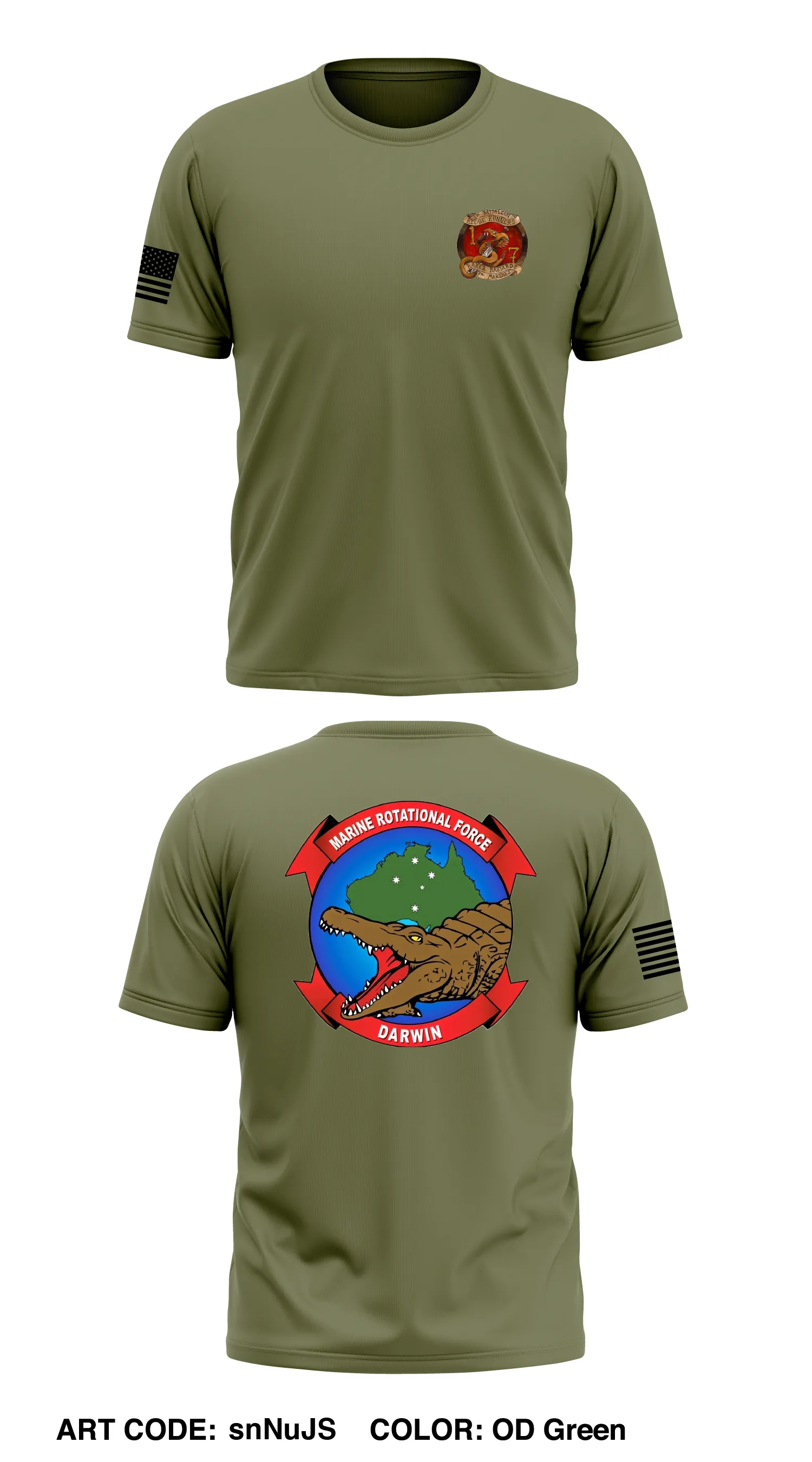 Baker Co, 1/7 Store 1 Core Men's SS Performance Tee - snNuJS