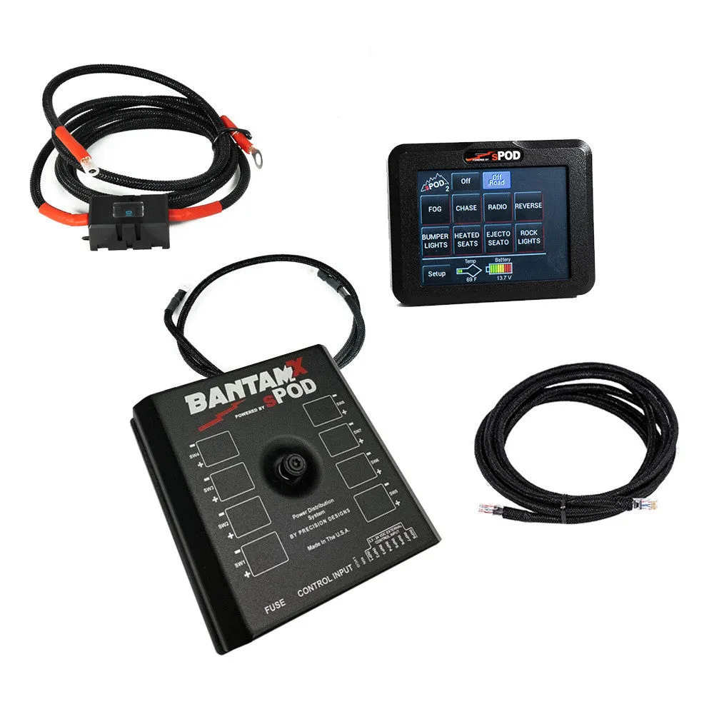 BantamX Touchscreen - sPOD