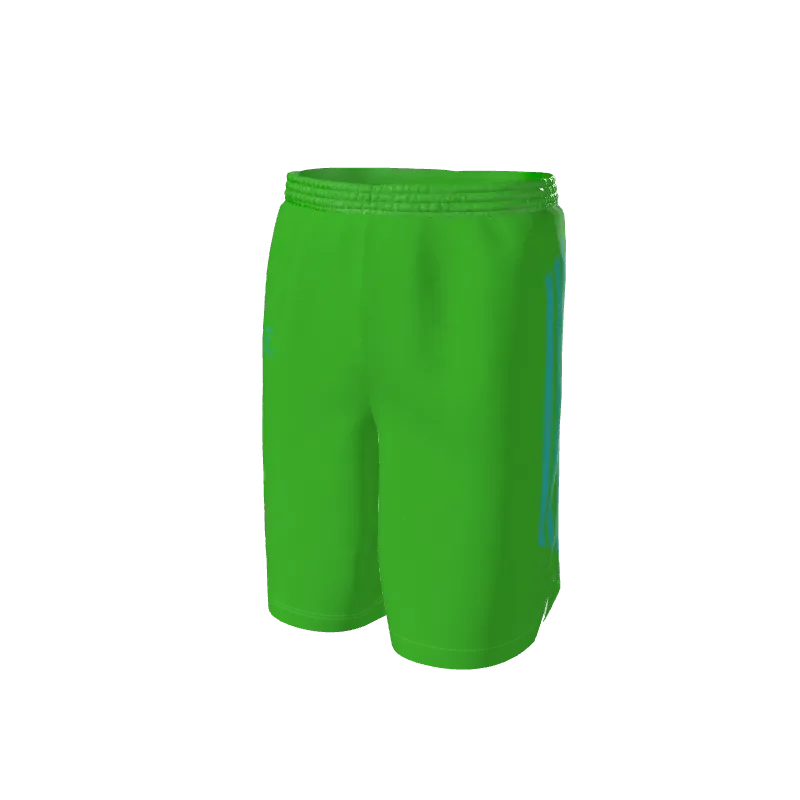Basketball Mint Stride-Line Shorts. (x 6)