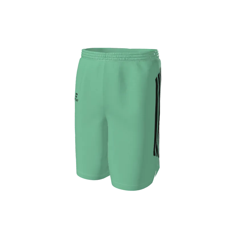 Basketball Mint Stride-Line Shorts. (x 6)