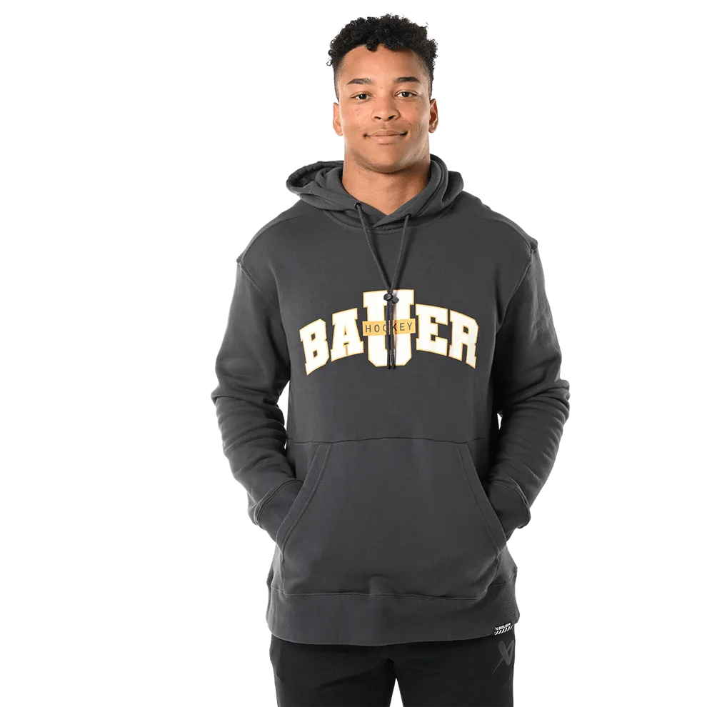 Bauer University Mens Hoody - Grey
