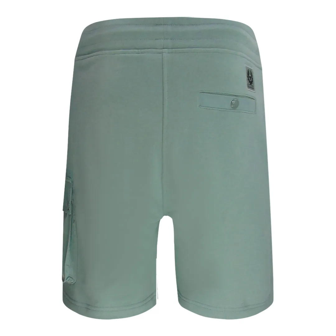Belstaff Mens Shorts Tide Sweat Shorts Steel Green