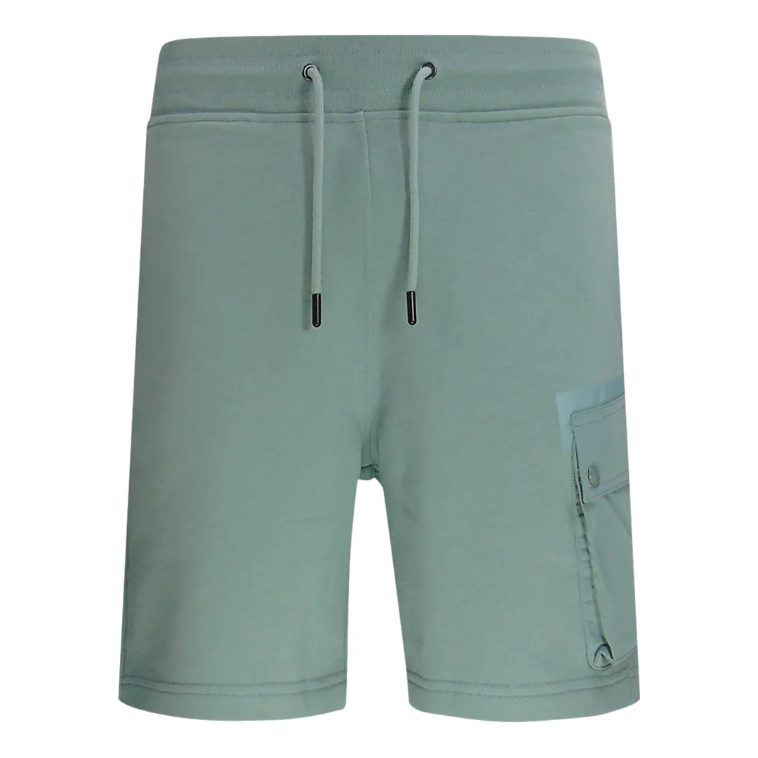Belstaff Mens Shorts Tide Sweat Shorts Steel Green