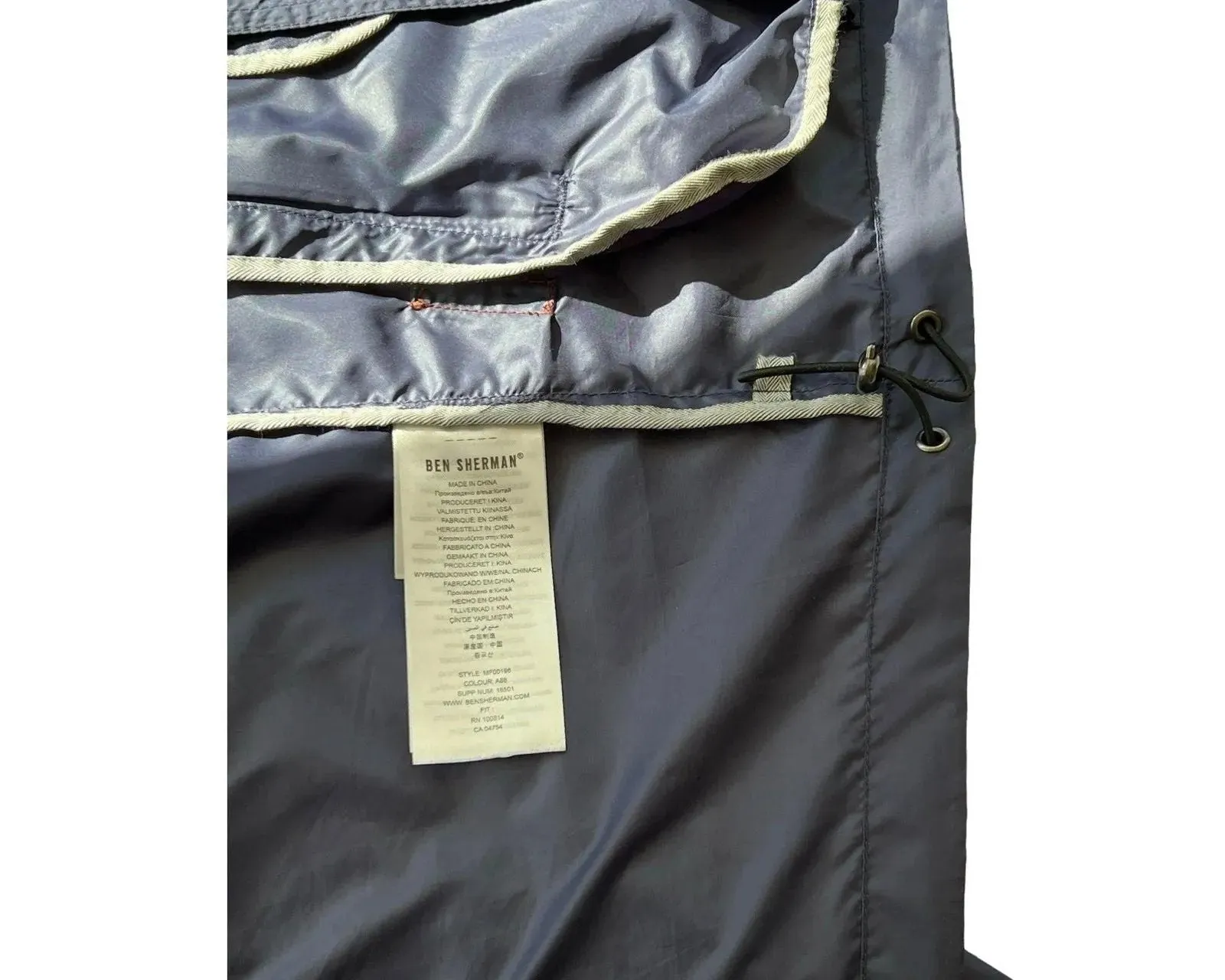 Ben Sherman Packaway Jacket