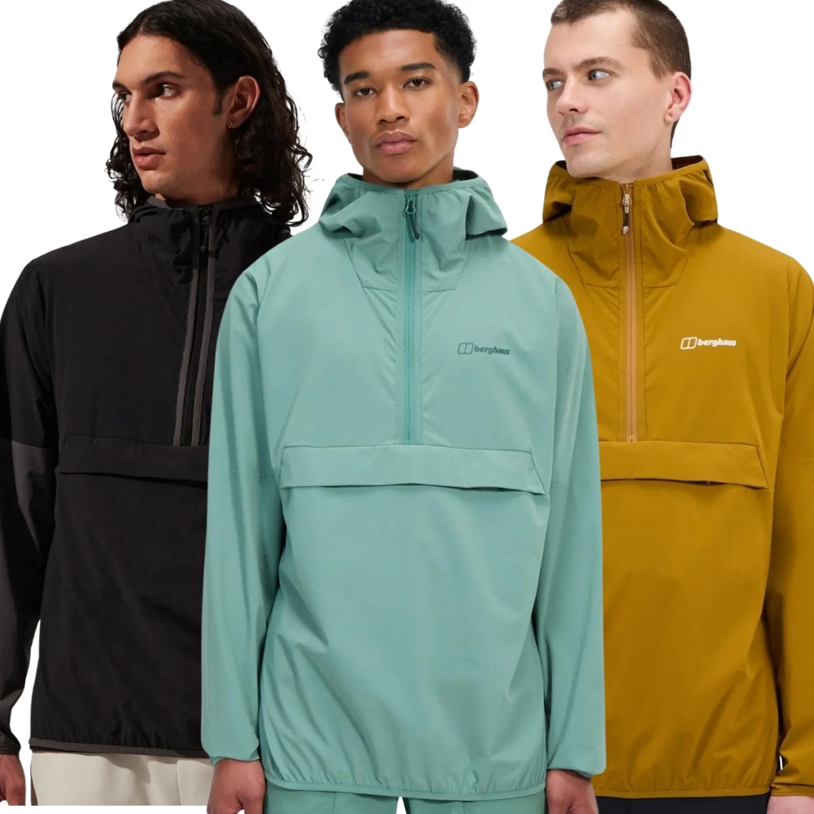 Berghaus Mens Wandermoor Breathable Windbreaker