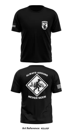 BIGFOOT CO, 2/4 SFAB  Store 1 Core Men's SS Performance Tee - kEjJgF