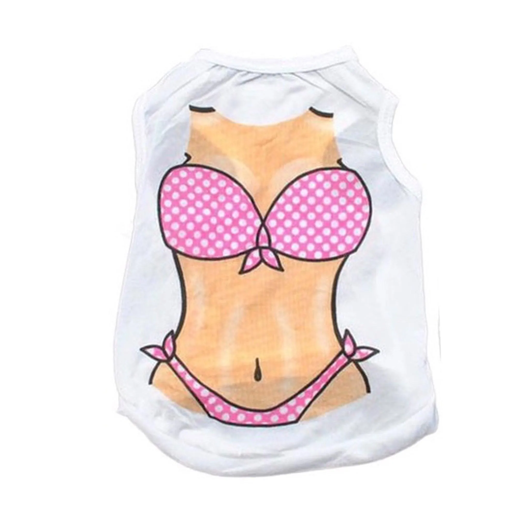 Bikini Girl Dog T-Shirt