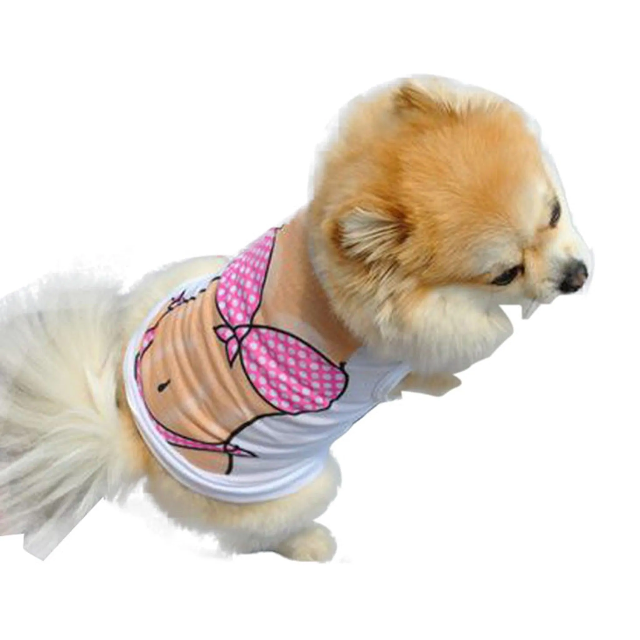 Bikini Girl Dog T-Shirt