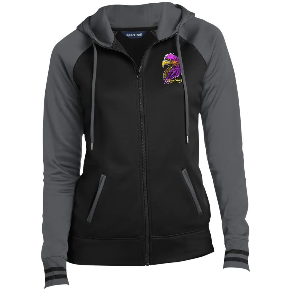 Birdseye Woman Full-Zip Hooded Jacket