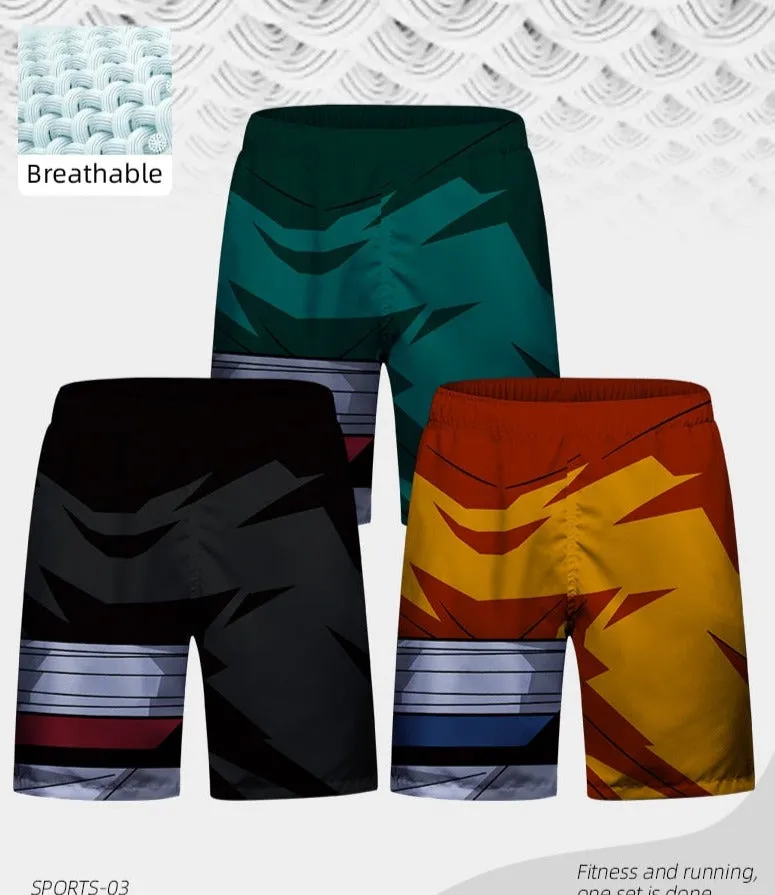 BJJ Rash Guard Naruto 'Kakashi' Elite Four Piece Compression Rash Guard Fight Set