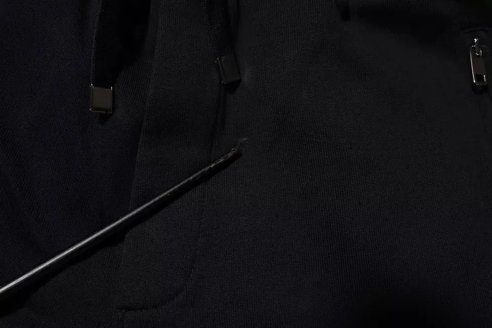 Black Cotton Jogger Jogging Pants