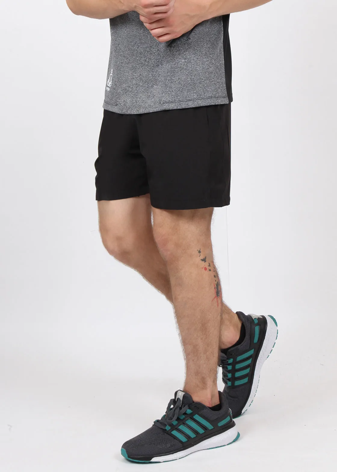 Black Running Shorts