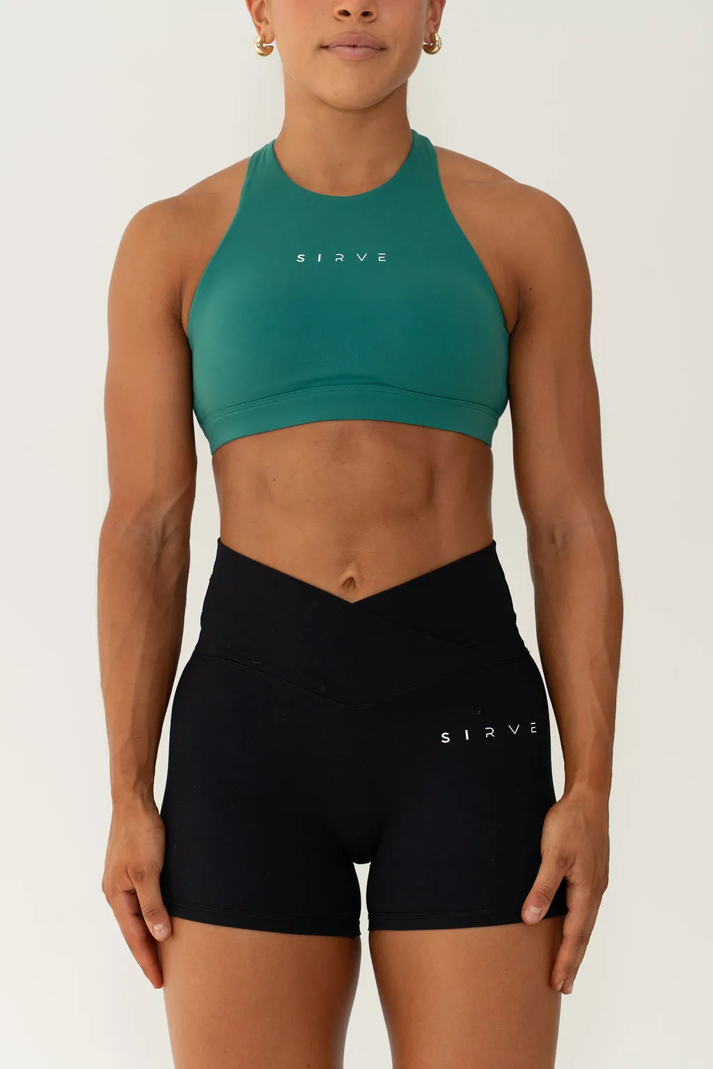 Born to Sirve shorts in Black
