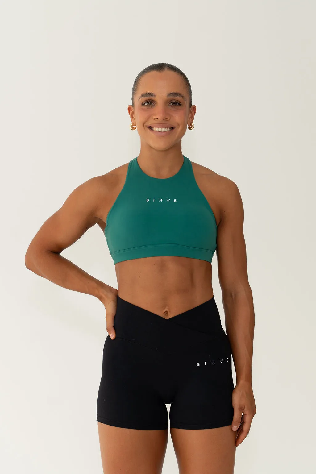 Born to Sirve shorts in Black