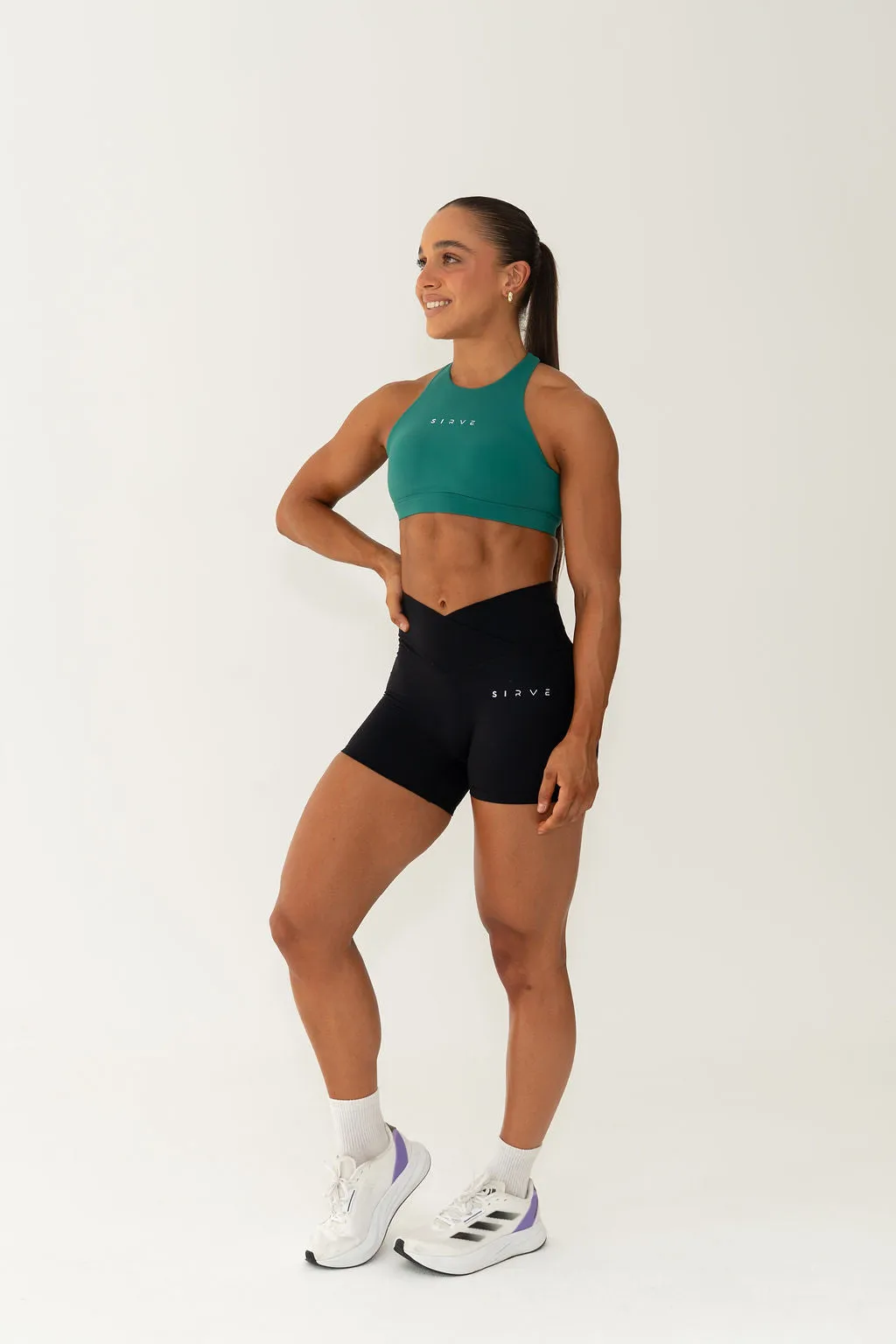 Born to Sirve shorts in Black