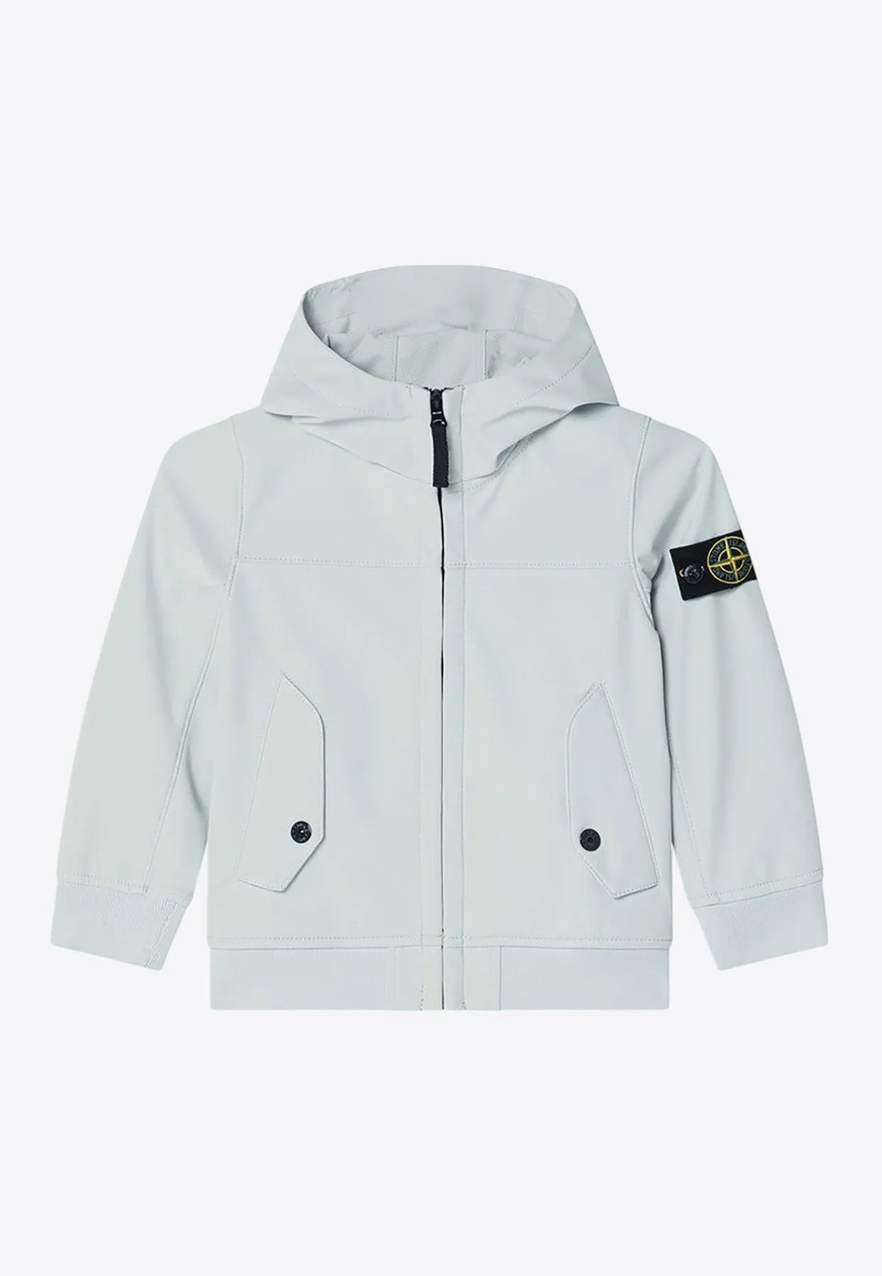 Boys Compass Patch Windbreaker Jacket
