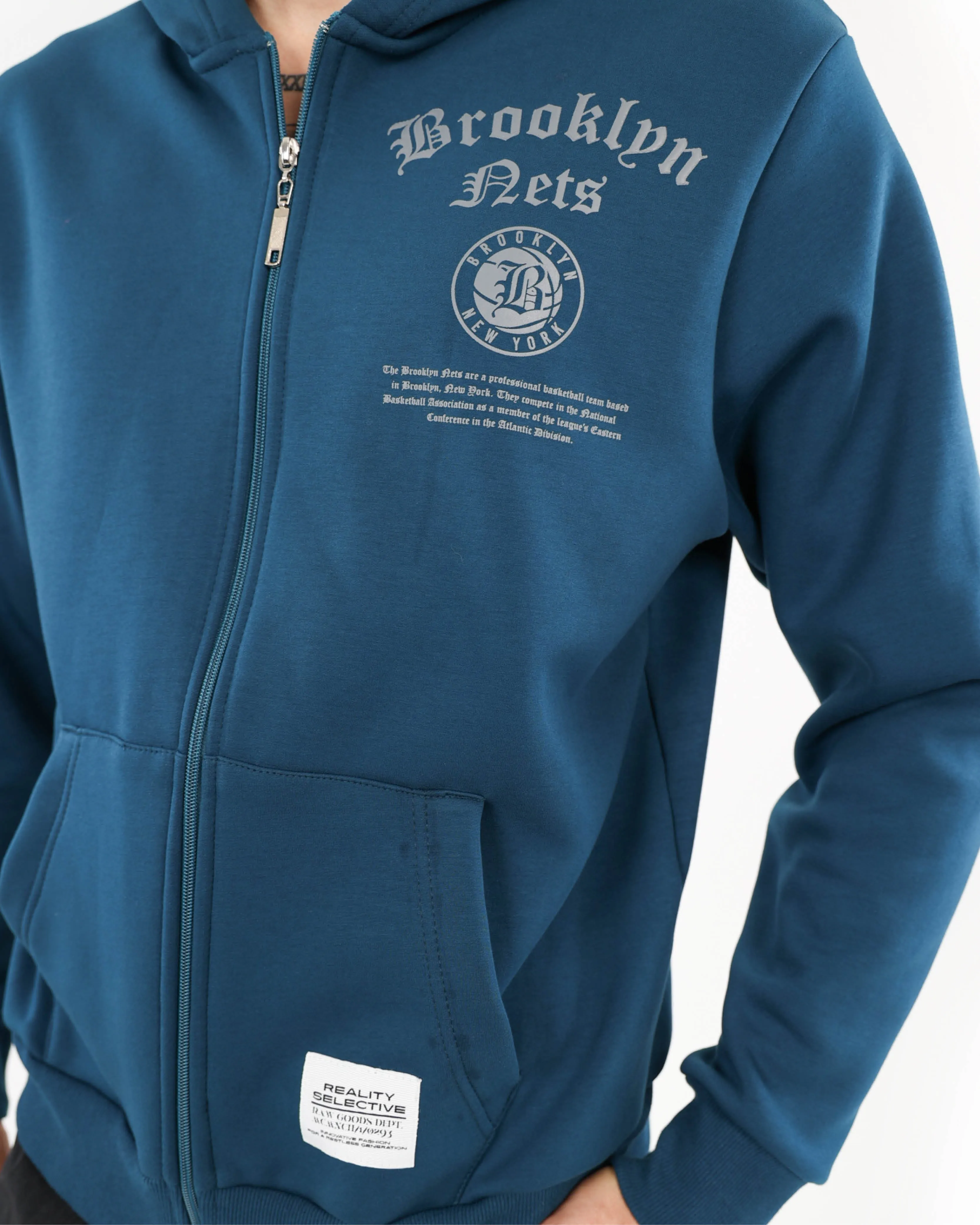 Brooklyn Nets Zip-Up Hoodie