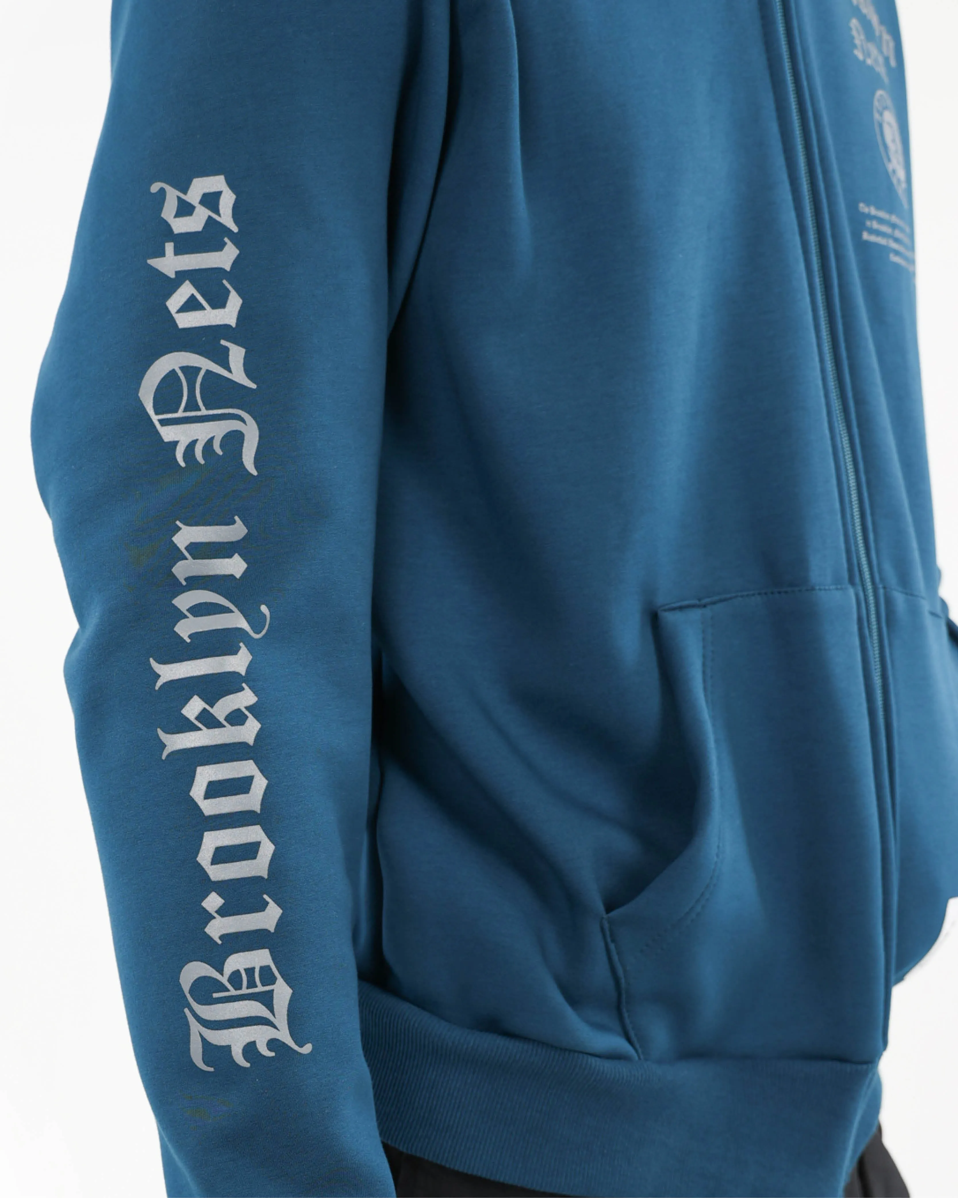 Brooklyn Nets Zip-Up Hoodie