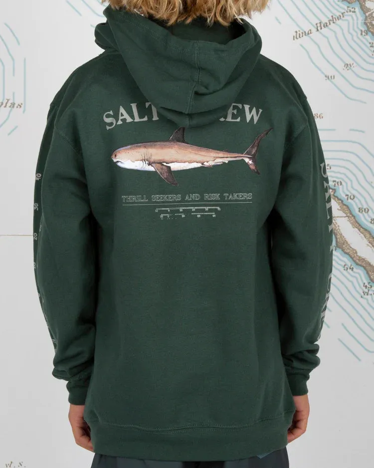 Bruce Boys Hood Fleece - Alpine